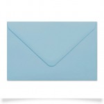 Enveloppe rectangle Bleu Layette